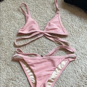 Pacsun LA hearts bikini